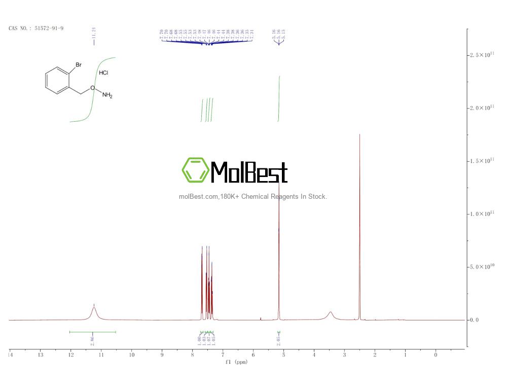 Spektrum pengujian sampel fisik (NMR) 51572-91-9