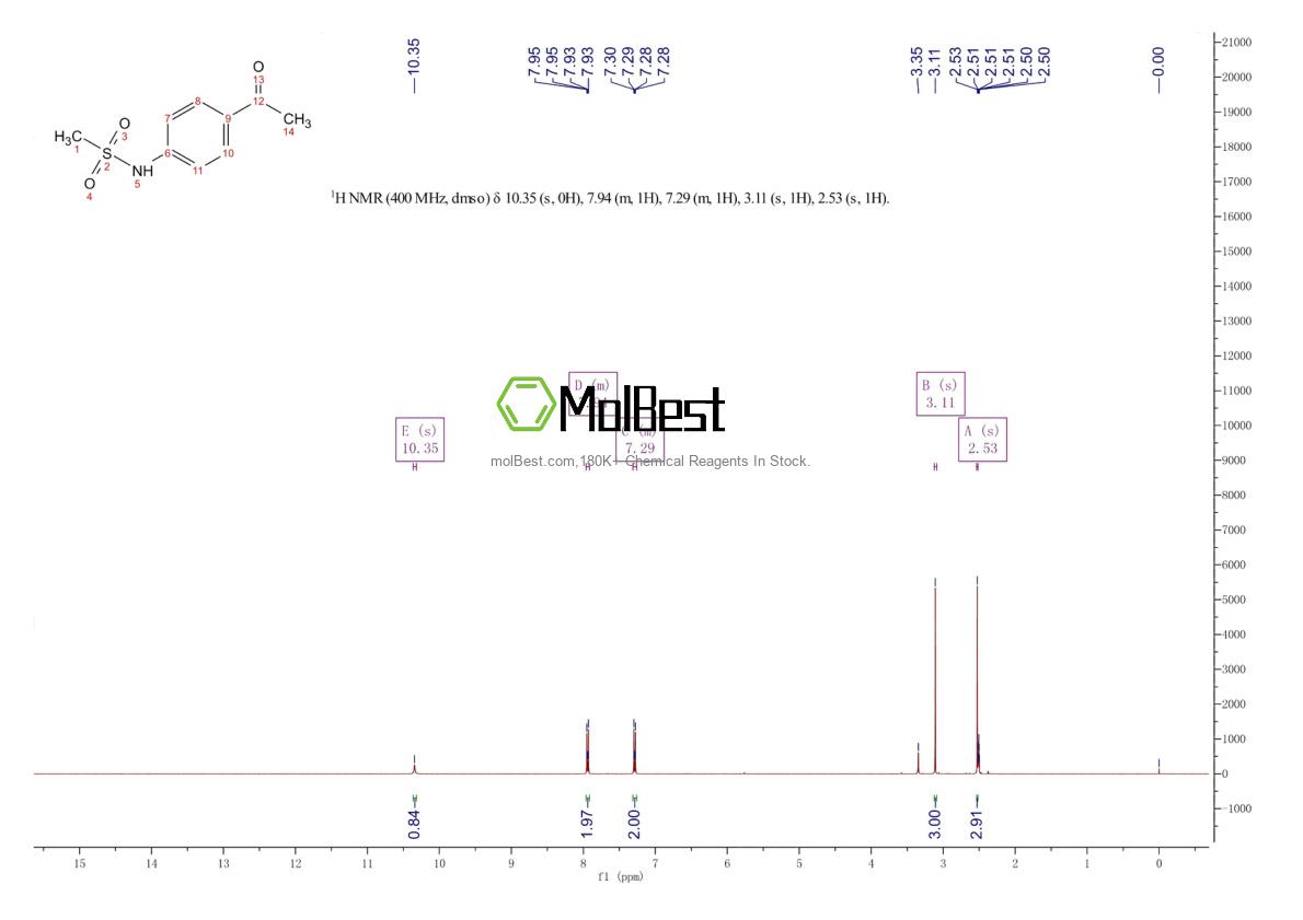 5317-89-5 fiziksel numune test spektrumu (NMR)