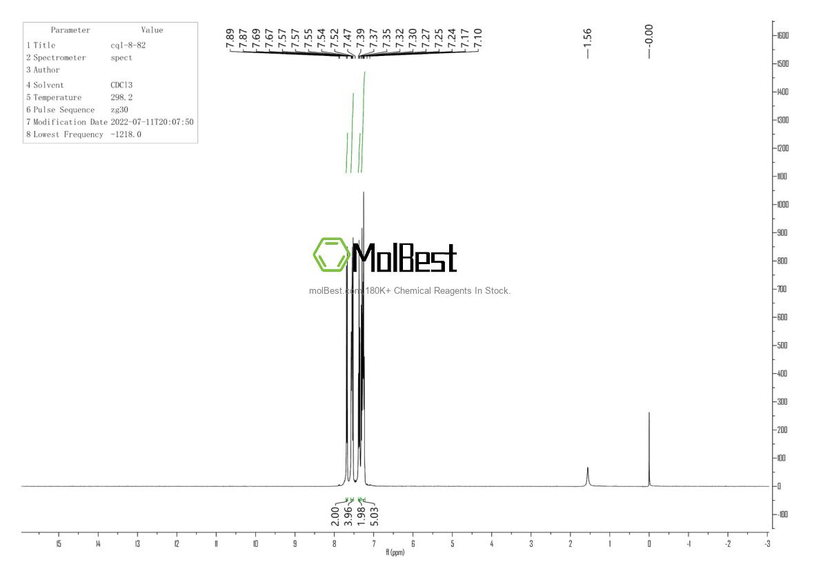 Physical sample testing spectrum (NMR) of 55135-66-5