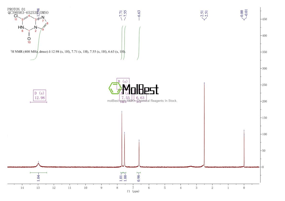 Spektrum pengujian sampel fisik (NMR) 56817-09-5