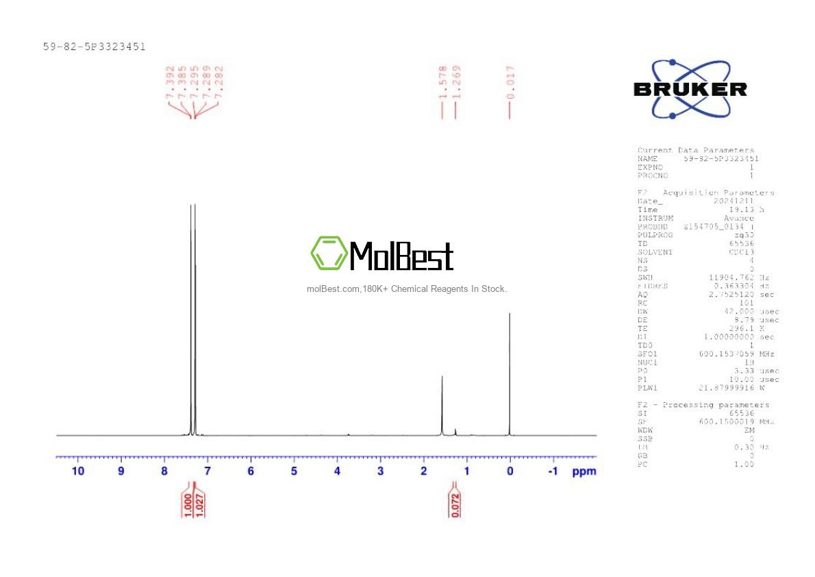 59-82-5 fiziksel numune test spektrumu (NMR)