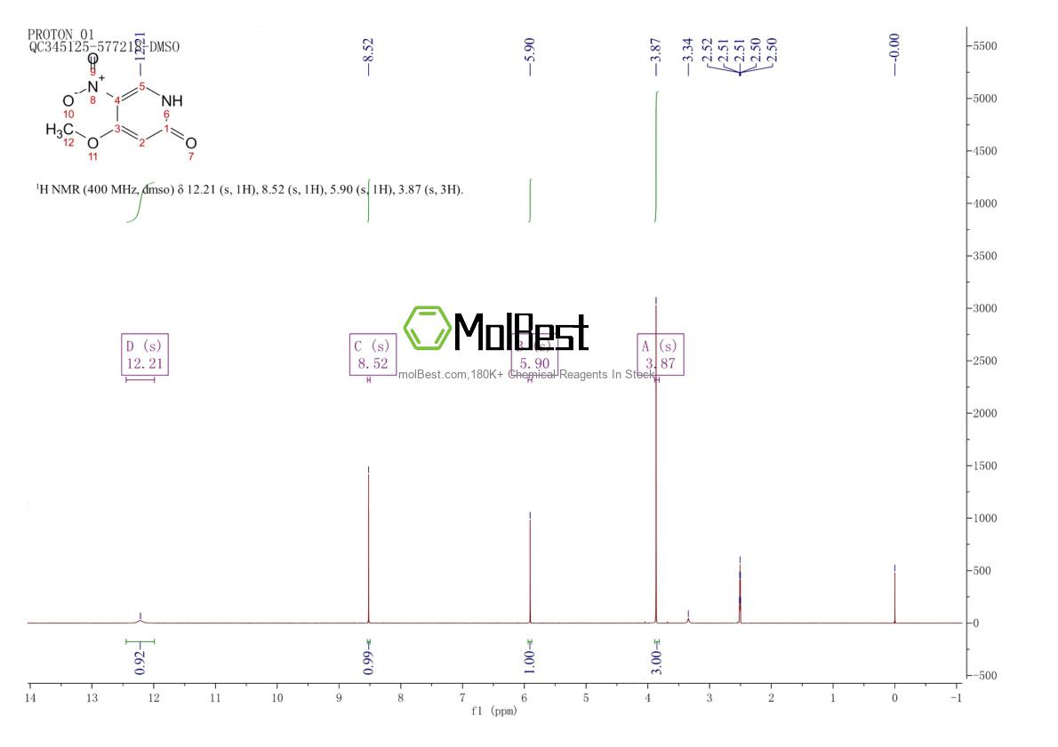 607373-82-0 fiziksel numune test spektrumu (NMR)