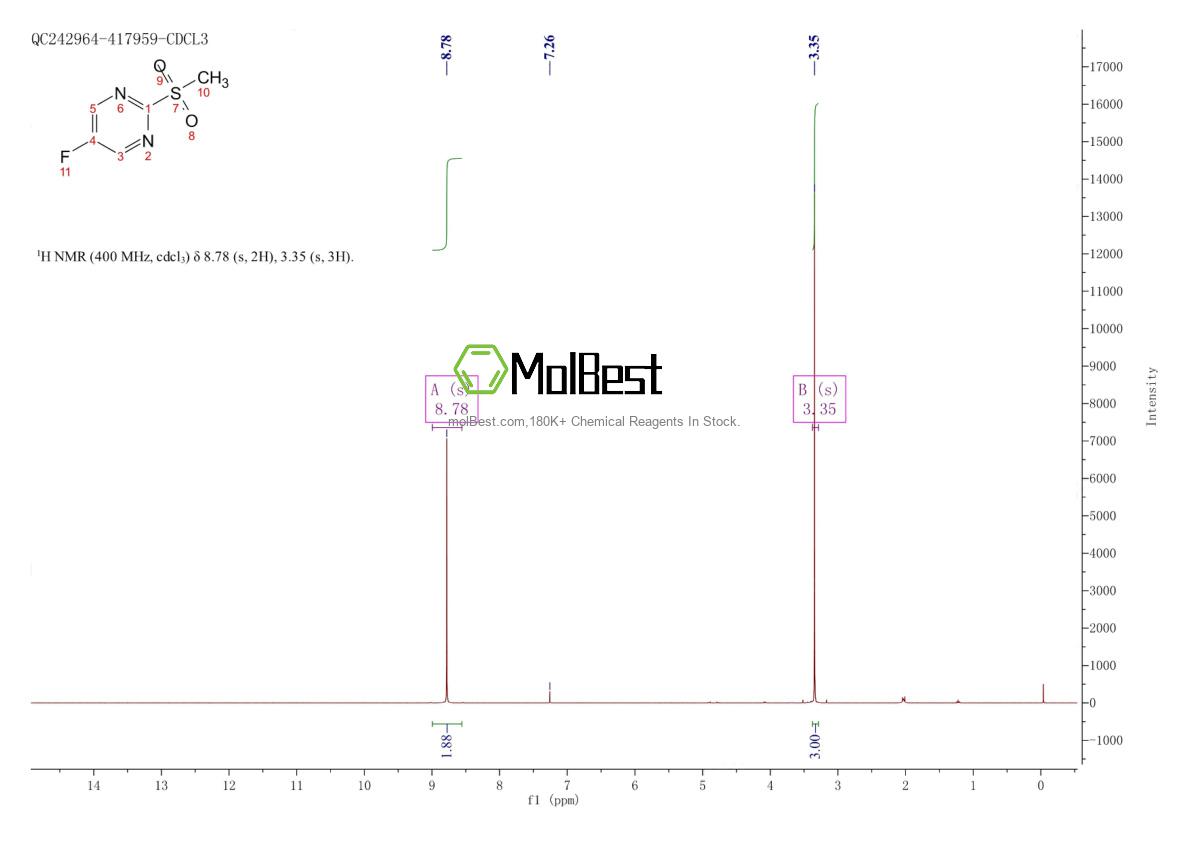 Spektrum pengujian sampel fisik (NMR) 6090-38-6
