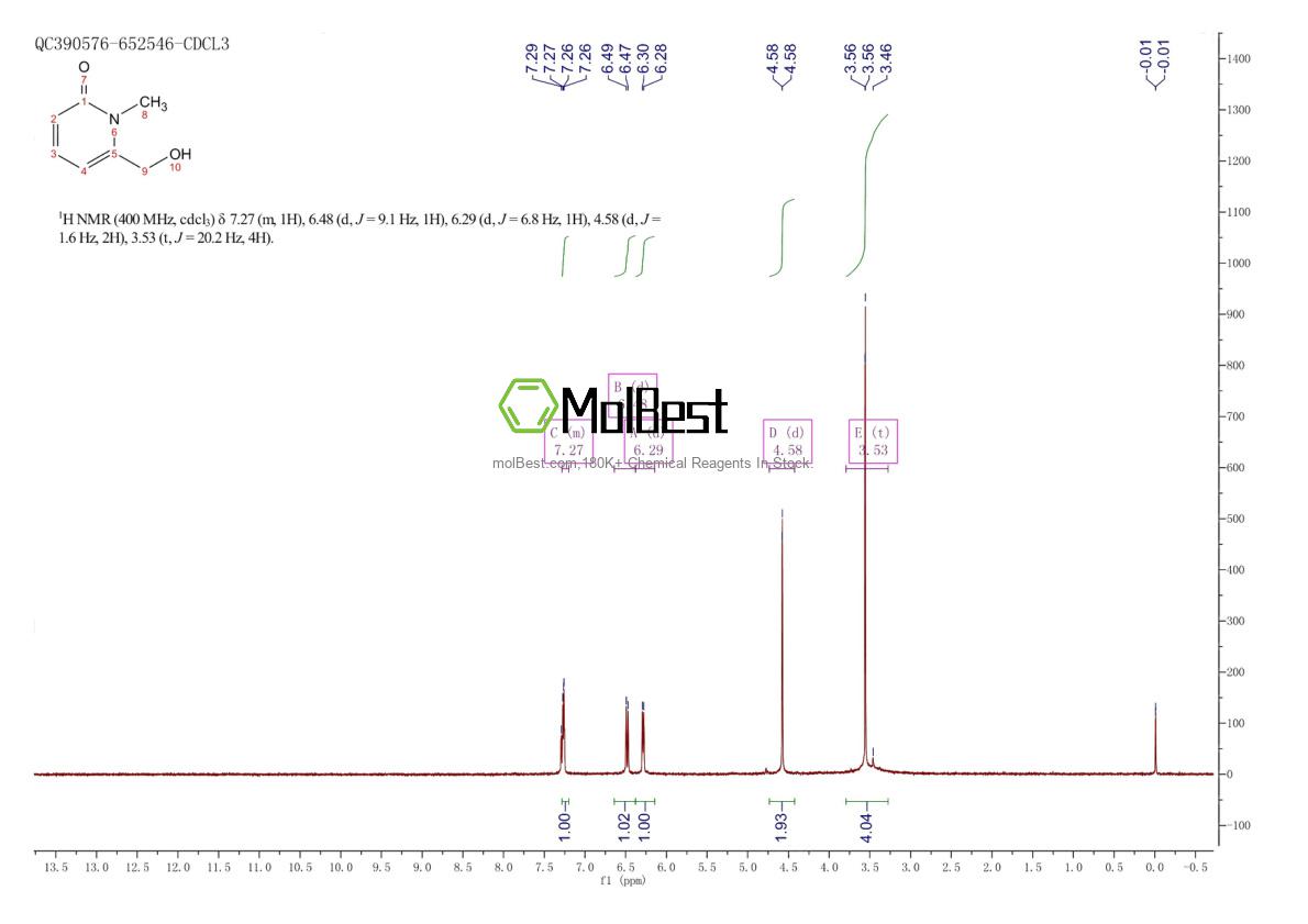 Physical sample testing spectrum (NMR) of 63487-00-3