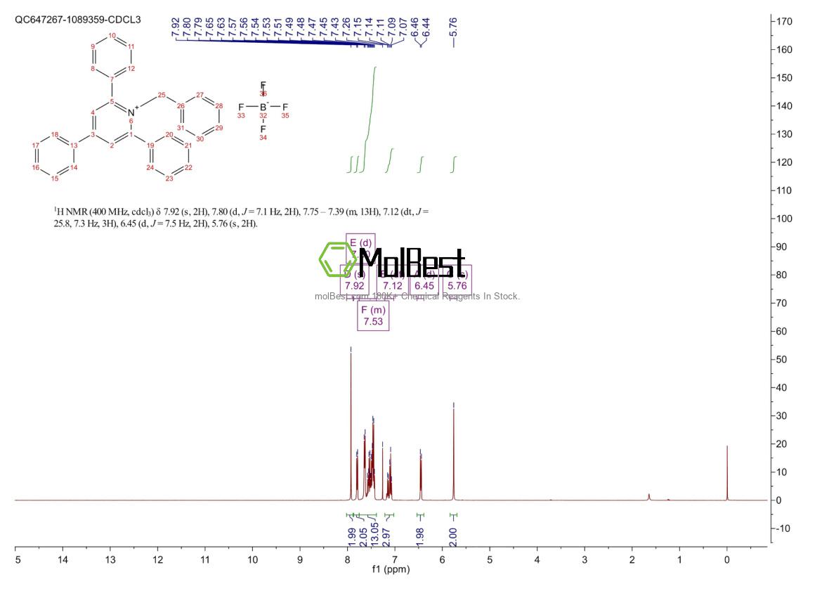 Spektrum pengujian sampel fisik (NMR) 66310-10-9