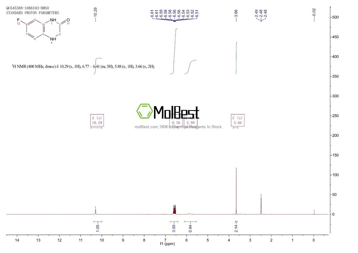 Spektrum pengujian sampel fisik (NMR) 66367-11-1