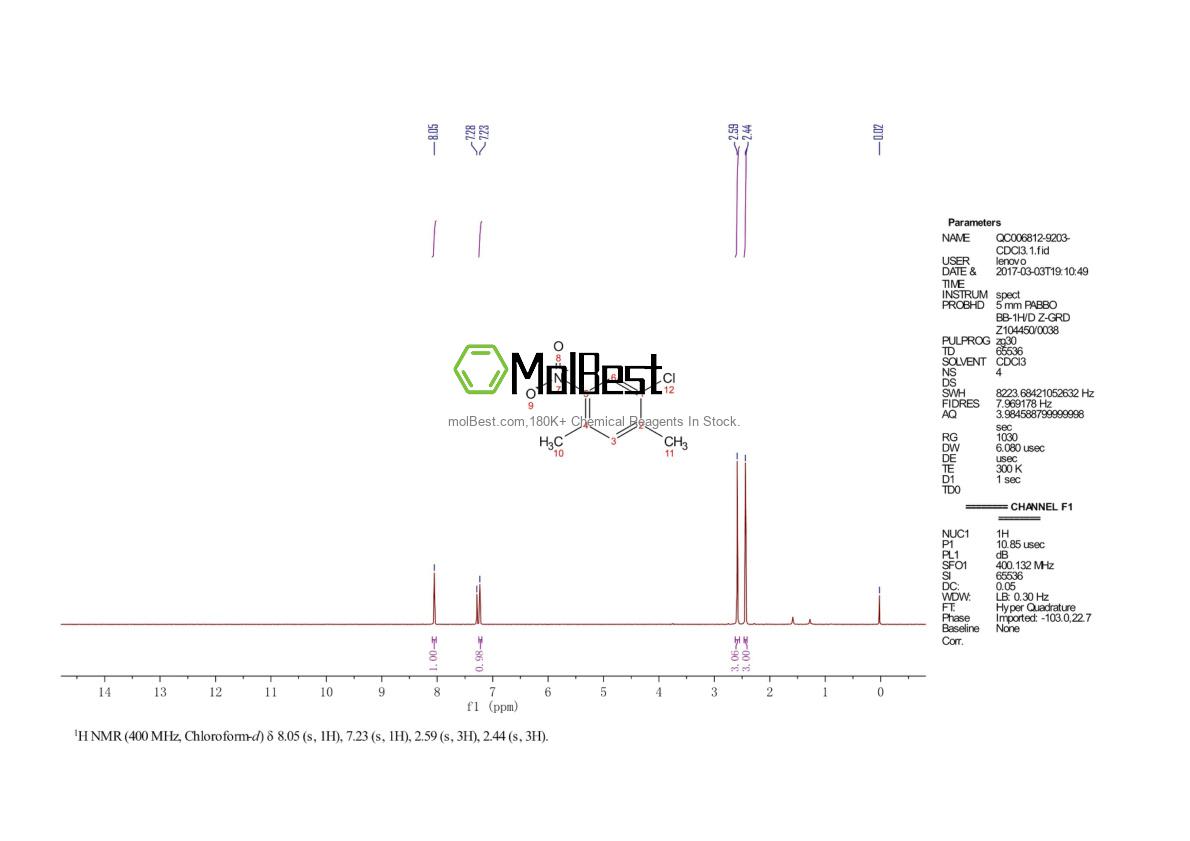 Physical sample testing spectrum (NMR) of 69383-68-2