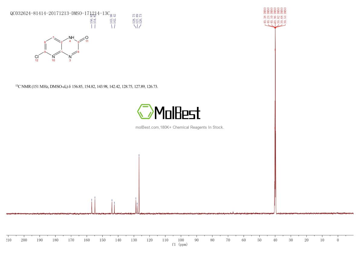 Spektrum pengujian sampel fisik (NMR) 70395-75-4