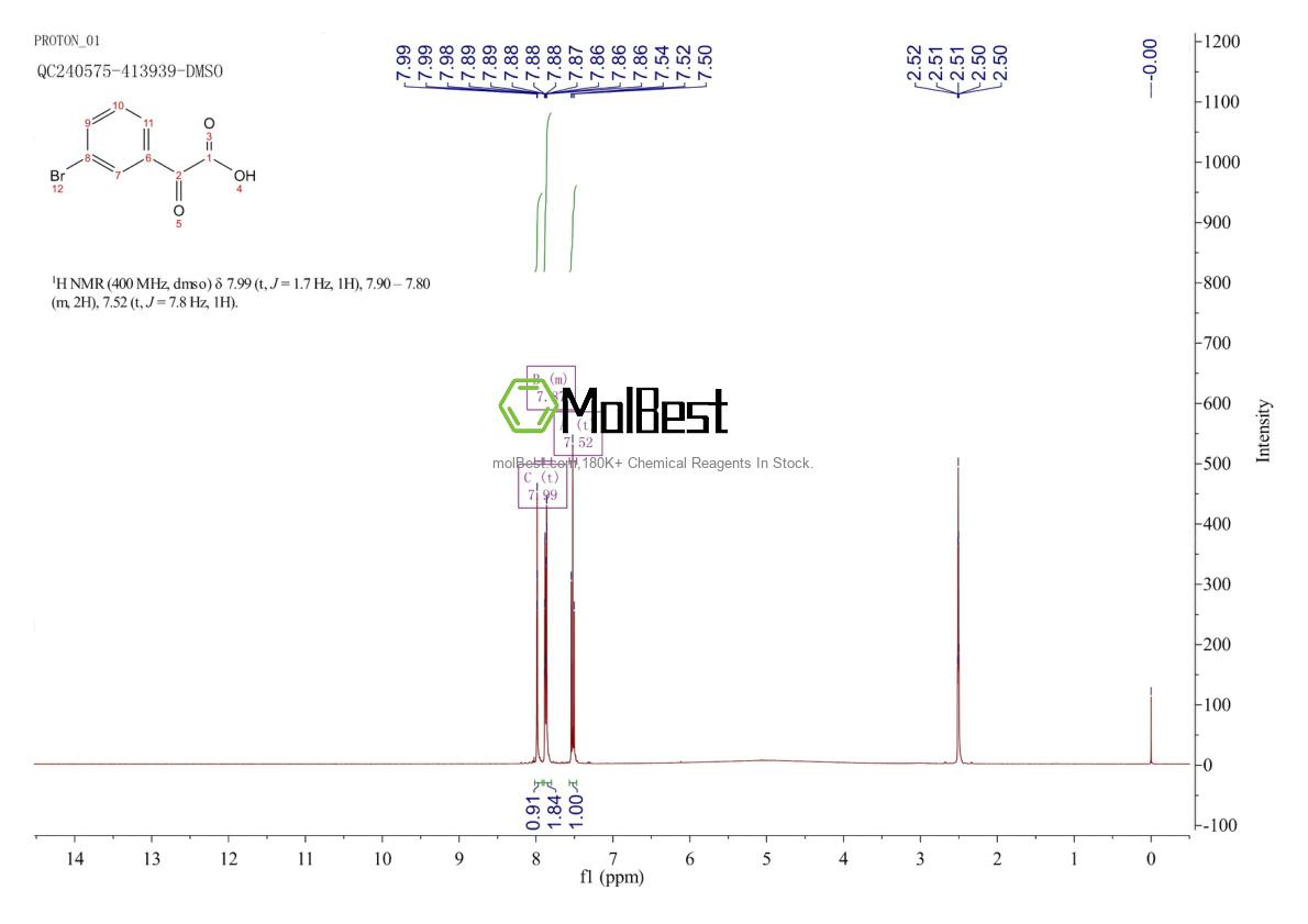 Physical sample testing spectrum (NMR) of 7194-78-7