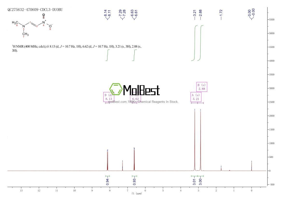 Espectro de teste de amostra física (NMR) de 73430-27-0