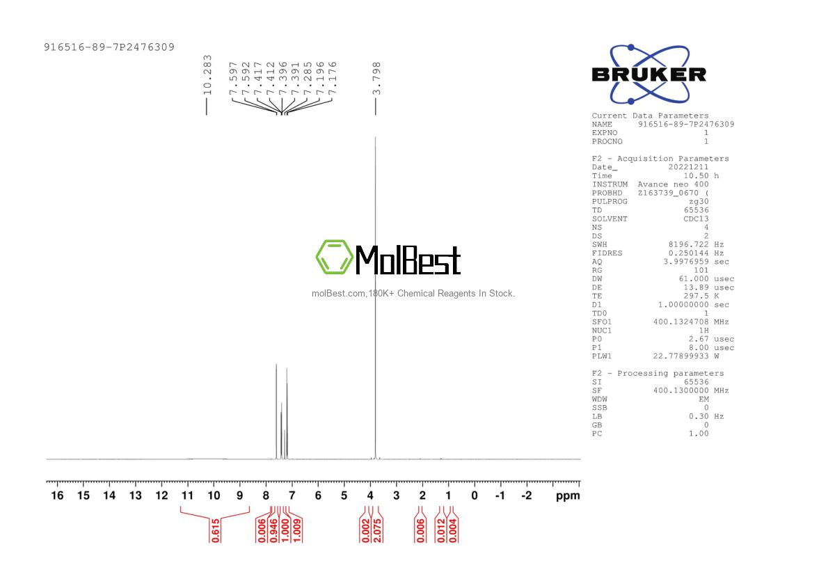 77228-67-2 fiziksel numune test spektrumu (NMR)