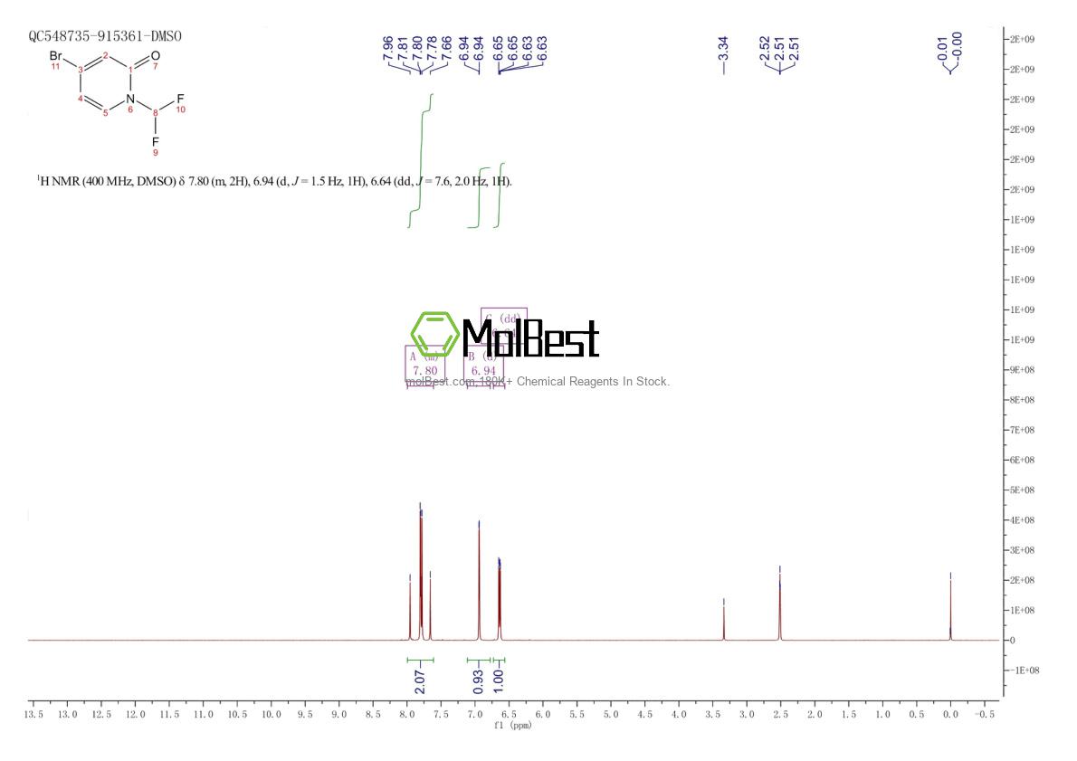 Spektrum pengujian sampel fisik (NMR) 832735-57-6
