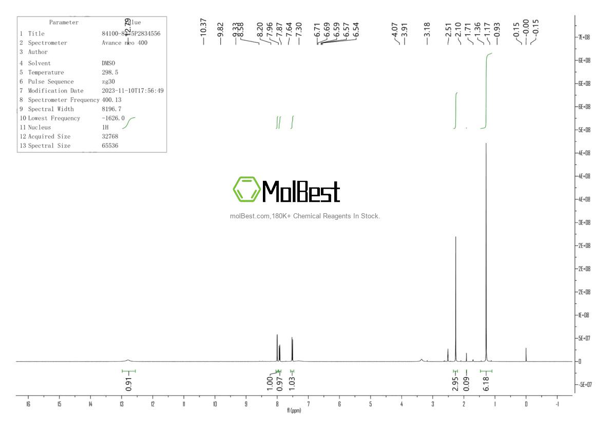 84100-84-5 fiziksel numune test spektrumu (NMR)