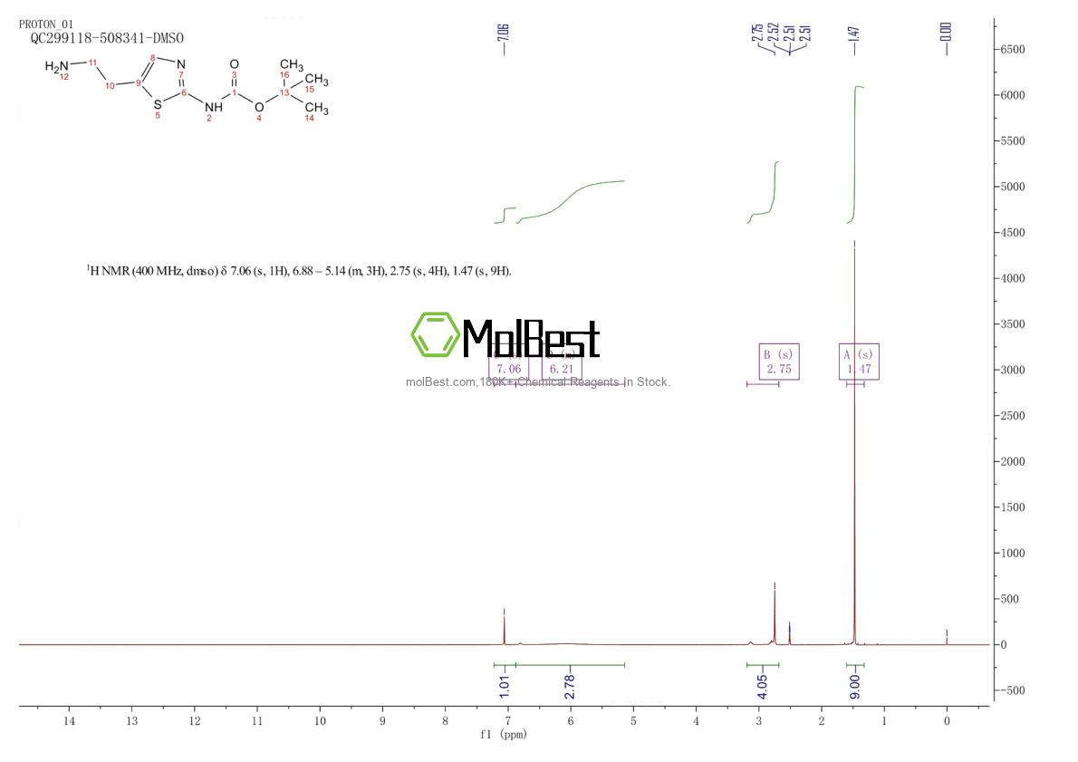 Physical sample testing spectrum (NMR) of 875798-81-5