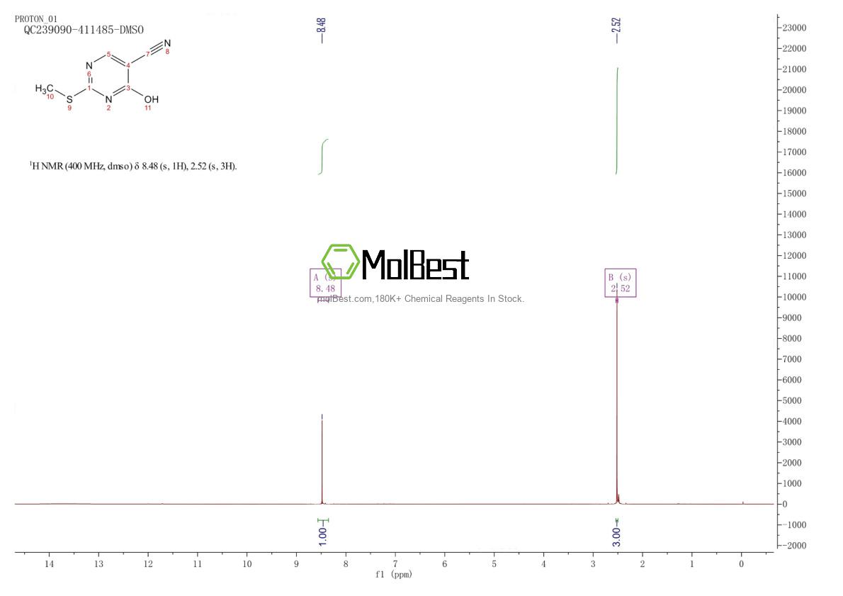 Spektrum pengujian sampel fisik (NMR) 89487-99-0