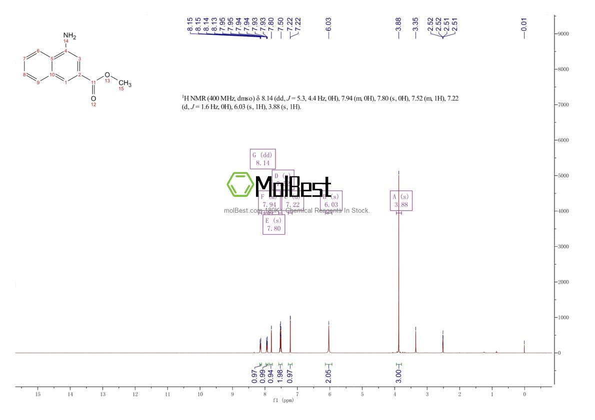 Physical sample testing spectrum (NMR) of 91569-21-0
