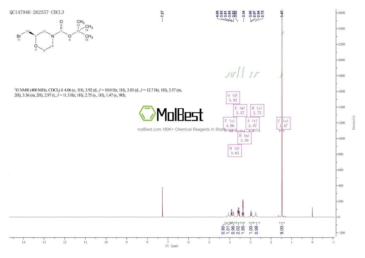 919286-58-1 fiziksel numune test spektrumu (NMR)