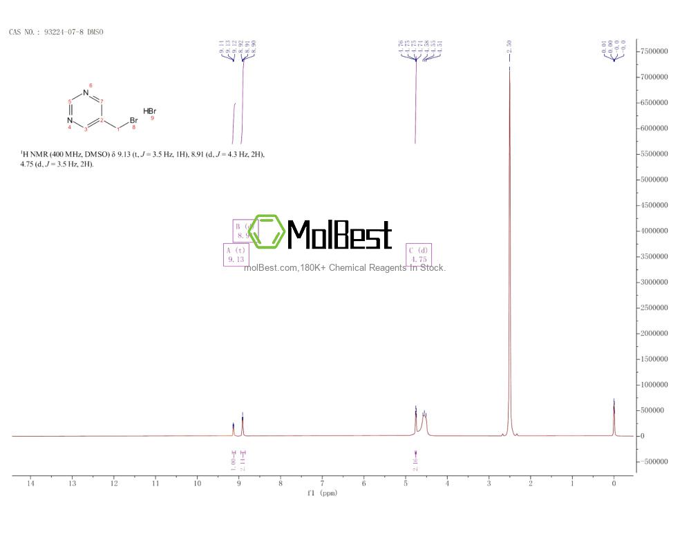 Physical sample testing spectrum (NMR) of 93224-07-8